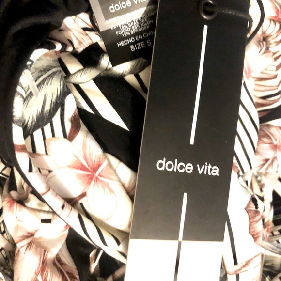 NWT Dolce Vita Bikini Top Size Small - Picture 3 of 3